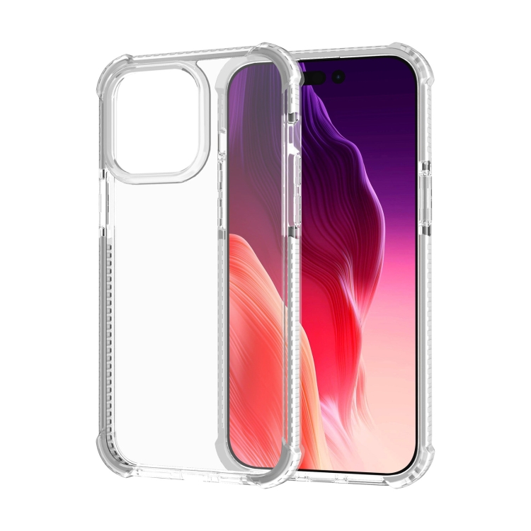  iPhone 15 Pro Skal Shockproof Akryl/TPU Transparent