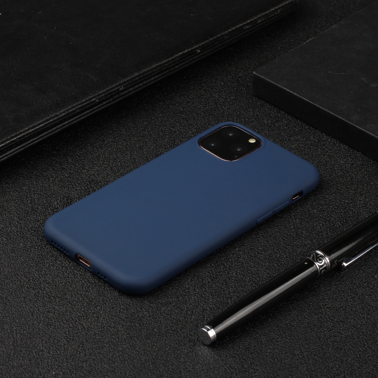  iPhone 15 Pro Skal Frostad TPU Blå