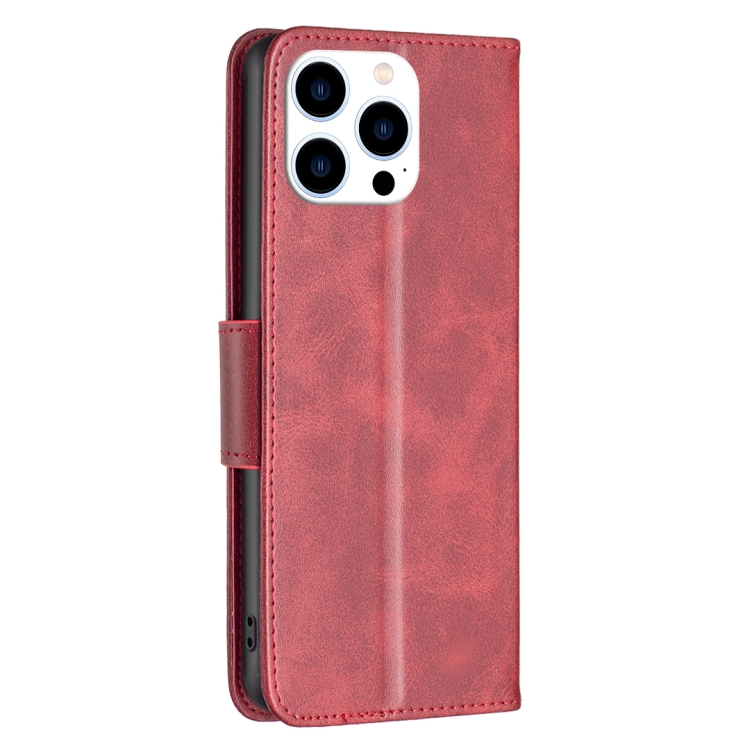  iPhone 15 Pro Fodral Shark Solid Läder Röd