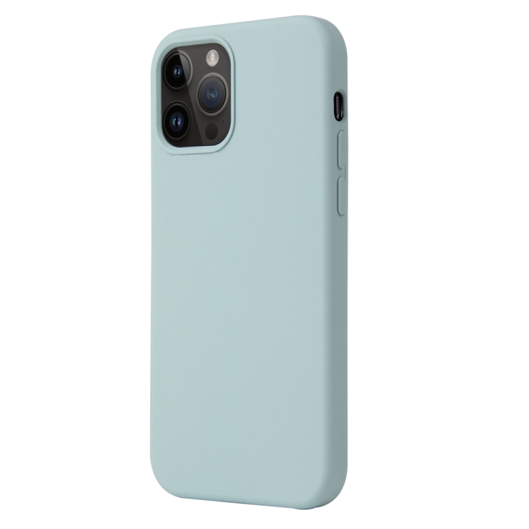  iPhone 15 Pro Skal Liquid Silikon Emerald Grön