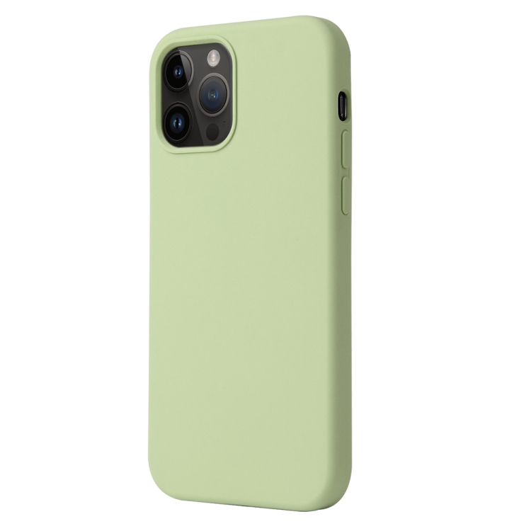  iPhone 15 Pro Skal Liquid Silikon Matcha Green