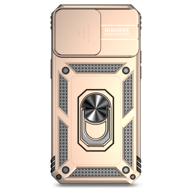  iPhone 15 Pro Skal CamShield Armor Ring Guld