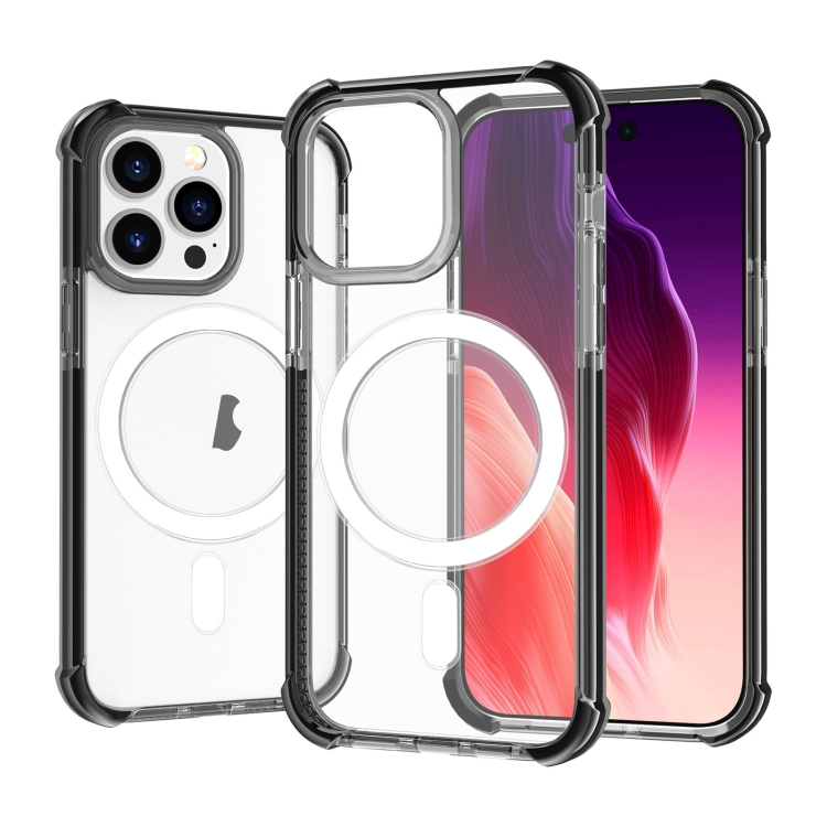  iPhone 15 Pro Skal Shockproof MagSafe Hybrid Svart