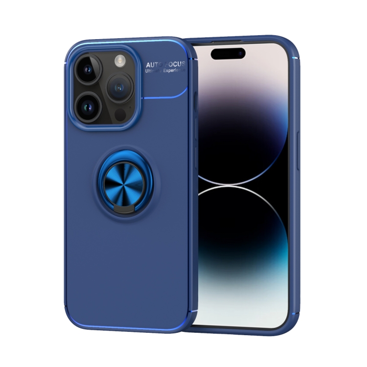  iPhone 15 Pro Skal Ring Blå