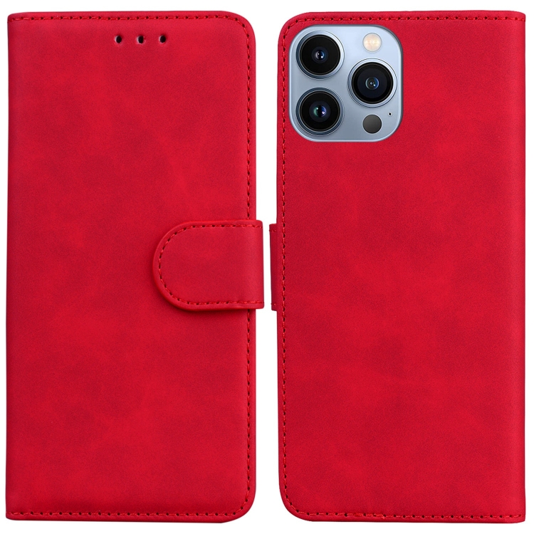  iPhone 15 Pro Fodral Skin Touch Röd