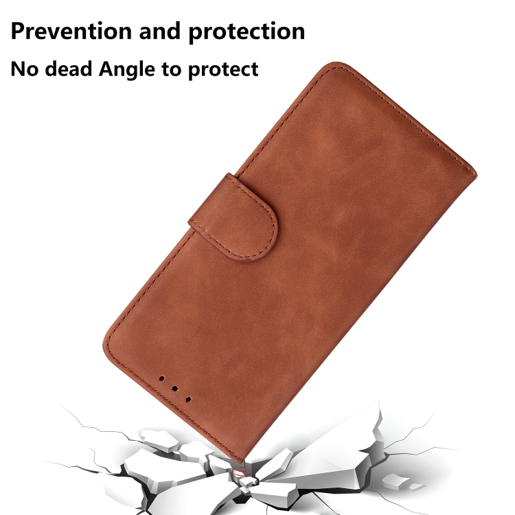  iPhone 15 Pro Fodral Skin Touch Brun