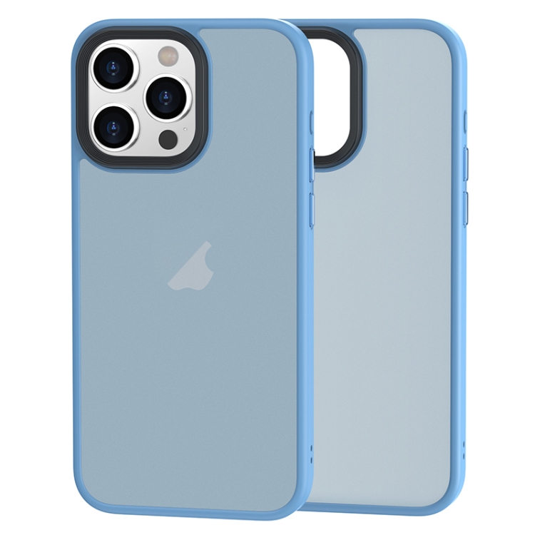  iPhone 15 Pro Skal Premium Hybrid Shield Blå
