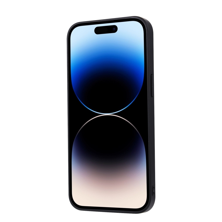  iPhone 15 Pro Skal Läder Med Plånboksfunktion Grön