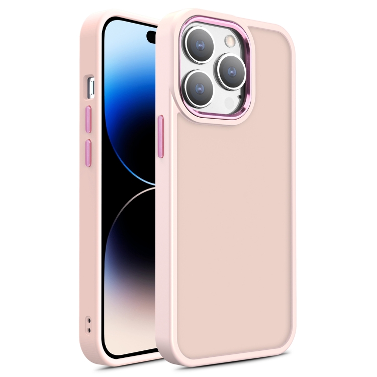  iPhone 15 Pro Skal Classic Hybrid Matt Rosa