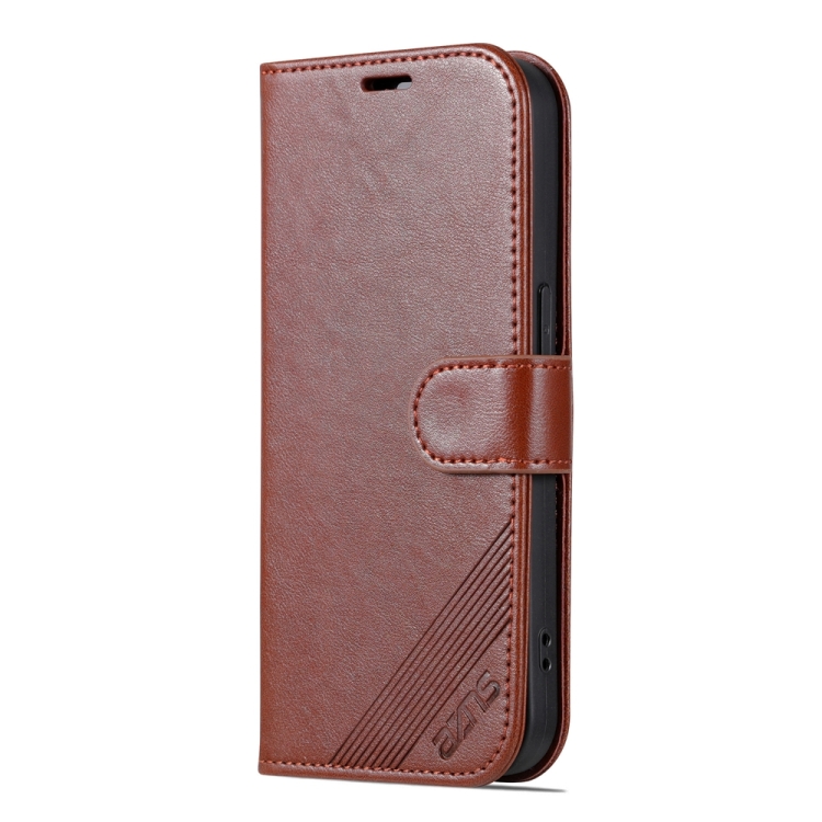 AZNS AZNS iPhone 15 Pro Fodral Läder Brun
