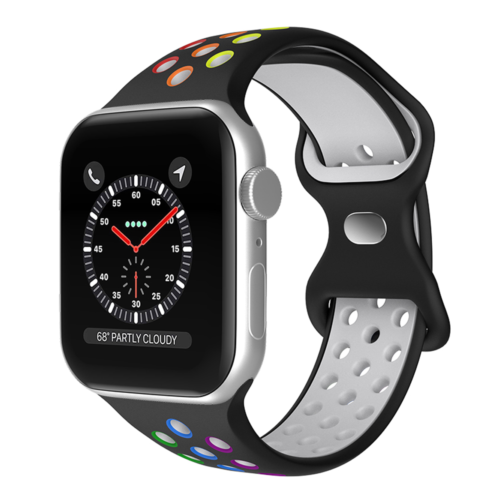 ColorPop Sportarmband Dual-Color Apple Watch 42/41/40/38 mm (M/L)