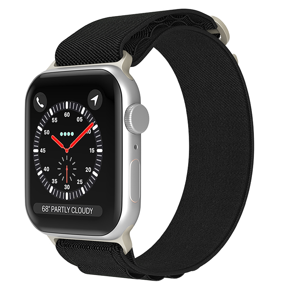 ColorPop Apple Watch 38/40/41/42 mm Armband Alpine Pro Loop Svart