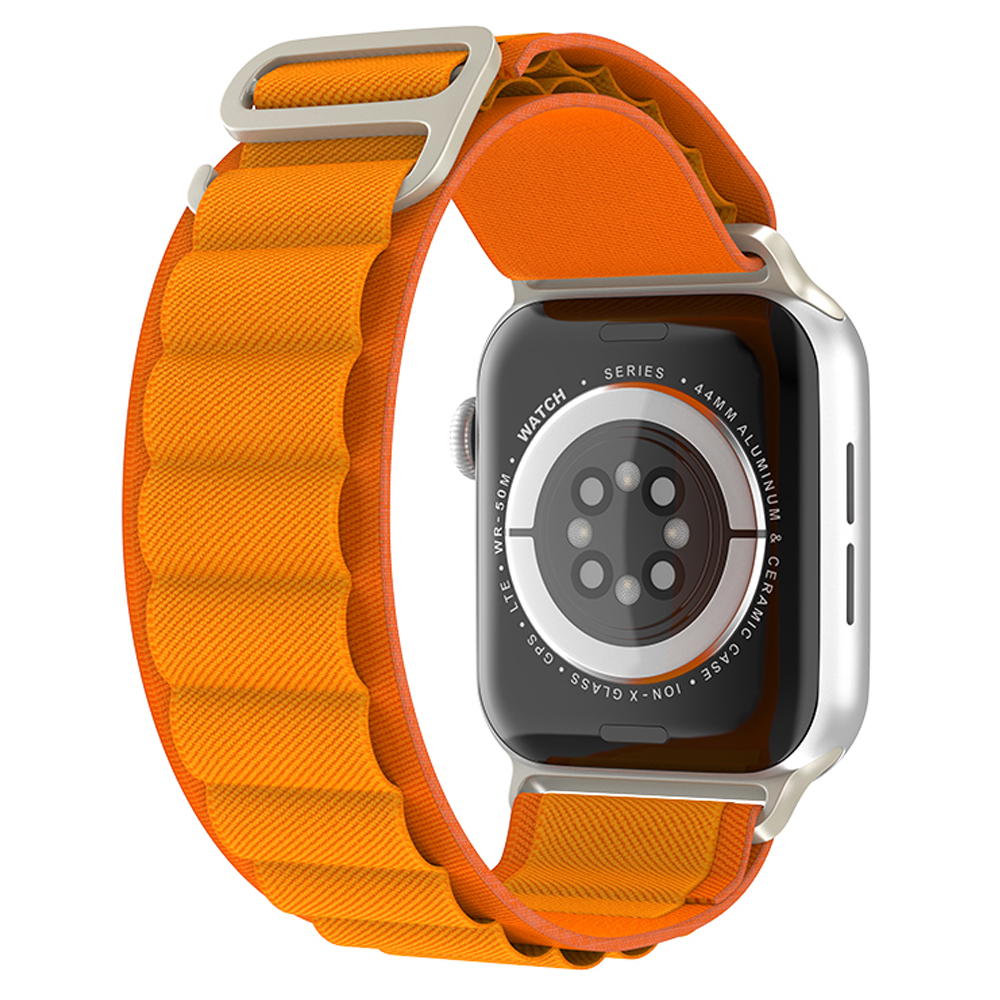 ColorPop Apple Watch 42/44/45/46/49 mm Armband Alpine Pro Loop Orange