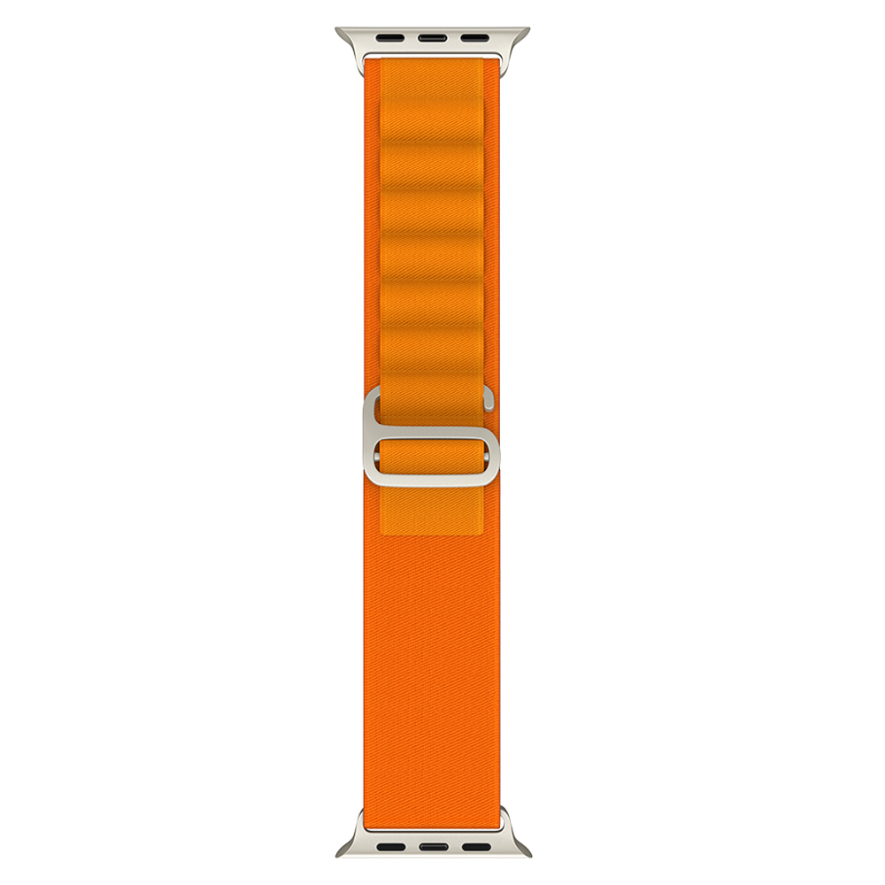 ColorPop Apple Watch 42/44/45/46/49 mm Armband Alpine Pro Loop Orange
