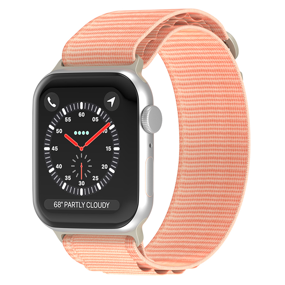 ColorPop Apple Watch 42/44/45/46/49 mm Armband Alpine Pro Loop Rosa