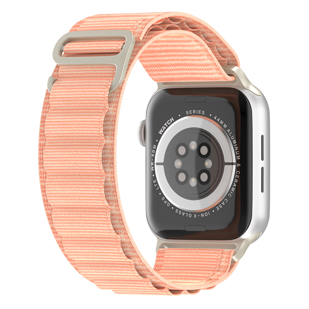 ColorPop Apple Watch 42/44/45/46/49 mm Armband Alpine Pro Loop Rosa