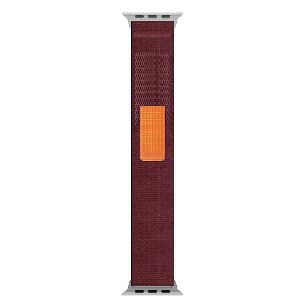 ColorPop Apple Watch 38/40/41/42 mm Armband Nylon Trail Loop Vinröd