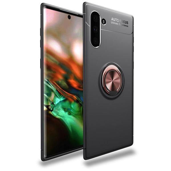 Samsung Galaxy Note 10 - Ring Skal - Svart/Rosé