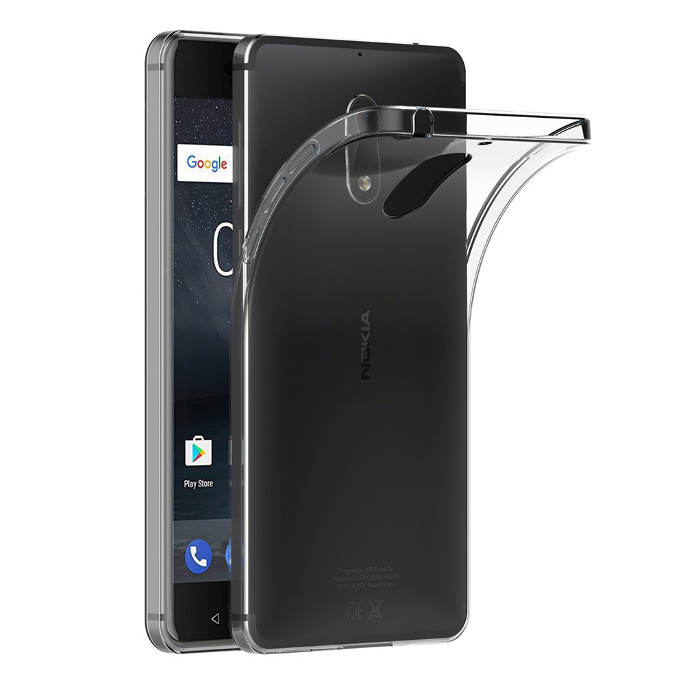  Nokia 6 - Transparent TPU Skal