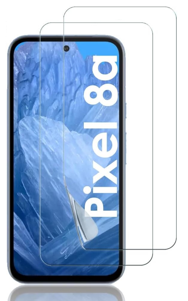  2-Pack Google Pixel 8a Skärmskydd i Härdat Glas