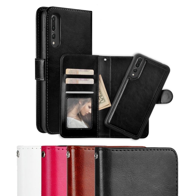  Huawei P20 Pro - Fodral / Magnet Skal 2 in 1 - Välj Färg!