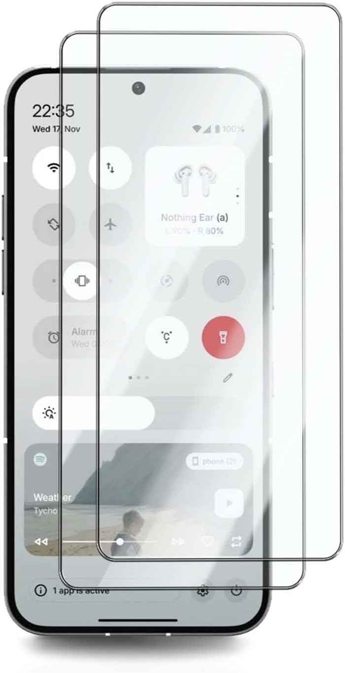  2-Pack Nothing Phone (3a) Pro Skärmskydd i Härdat Glas