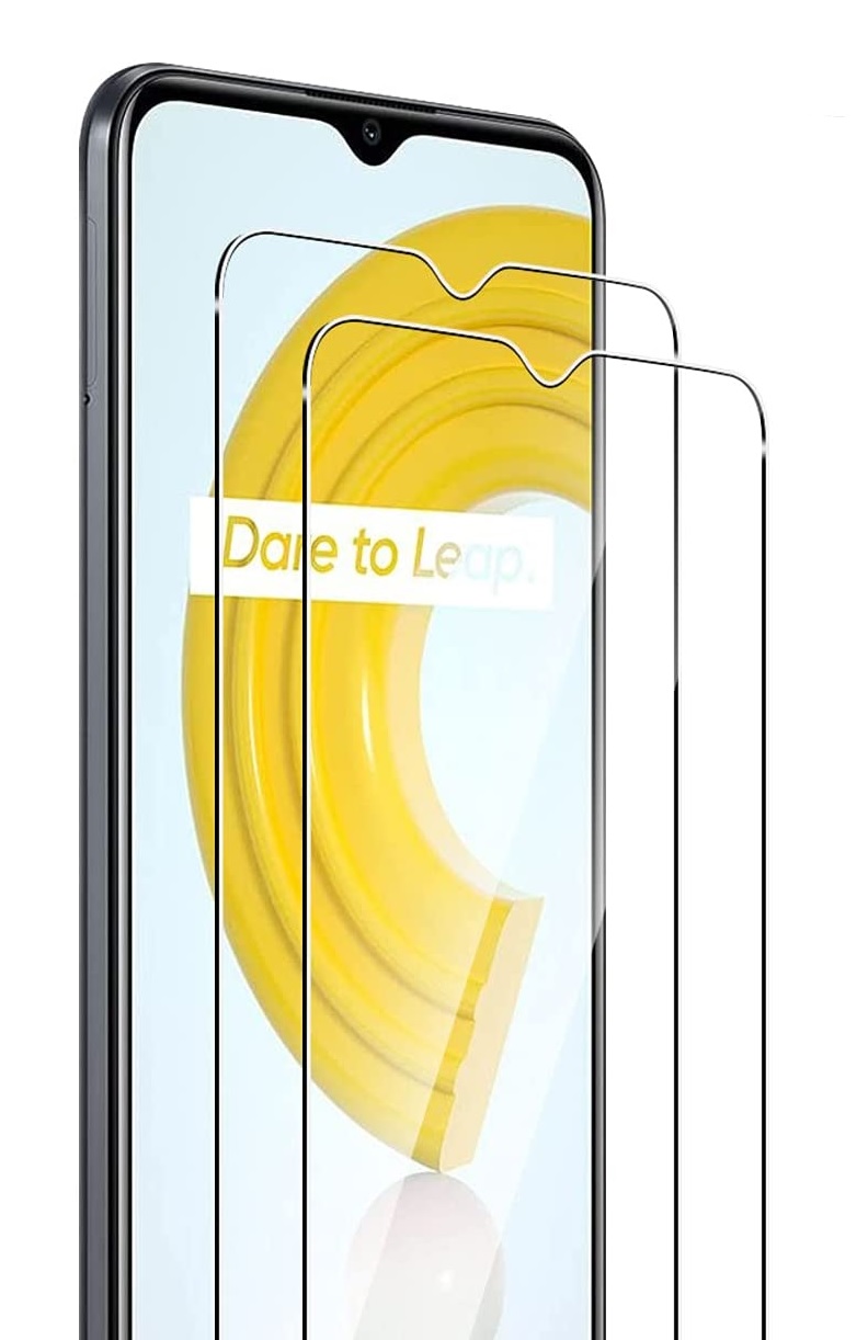  2-Pack - Realme C21 Skärmskydd i Härdat Glas