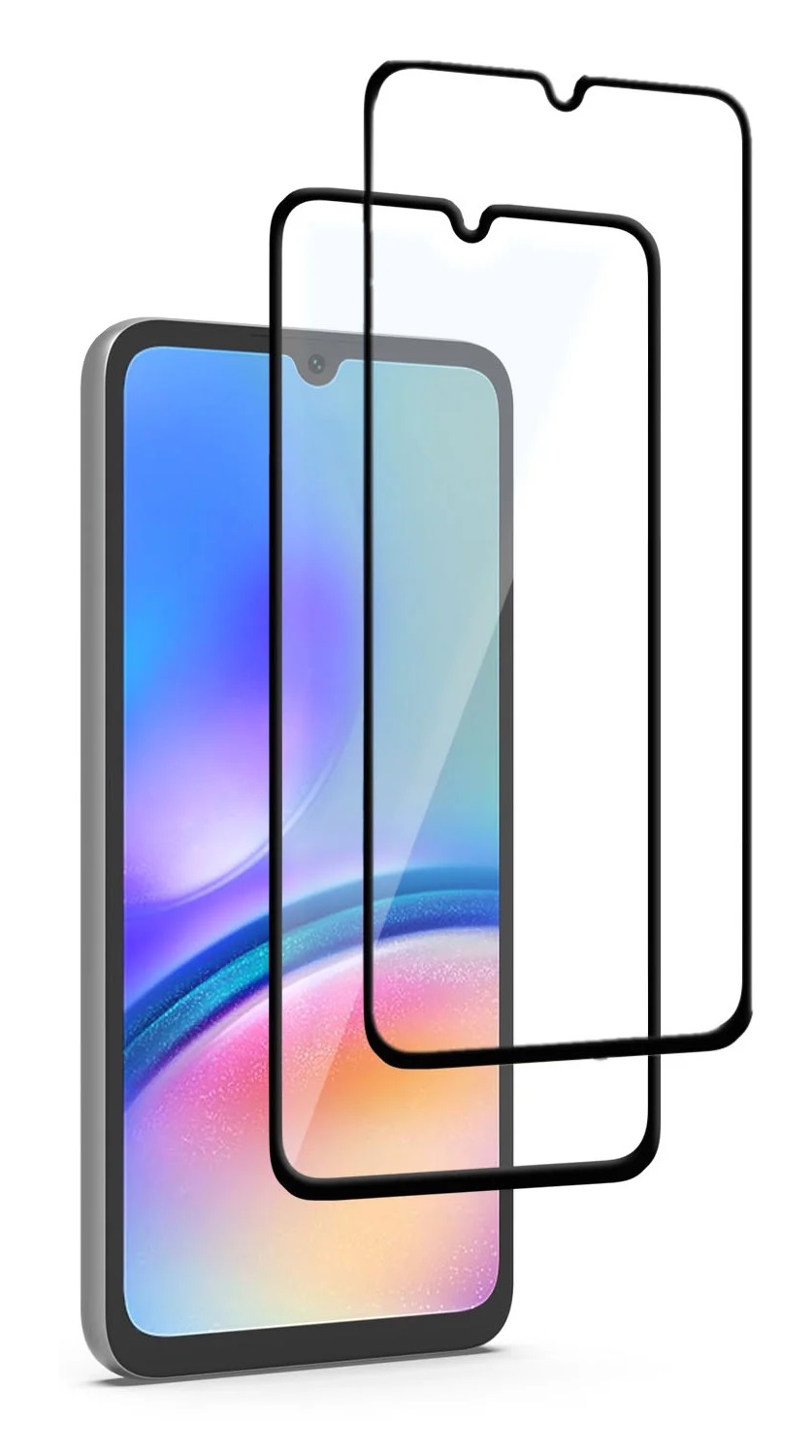  2-Pack Samsung A17/A17 5G Heltäckande Skärmskydd i Härdat Glas