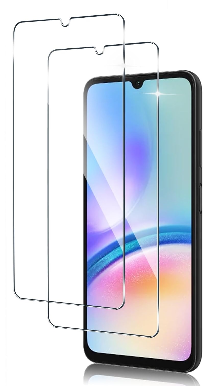  2-Pack Samsung A05s - Skärmskydd i Härdat Glas