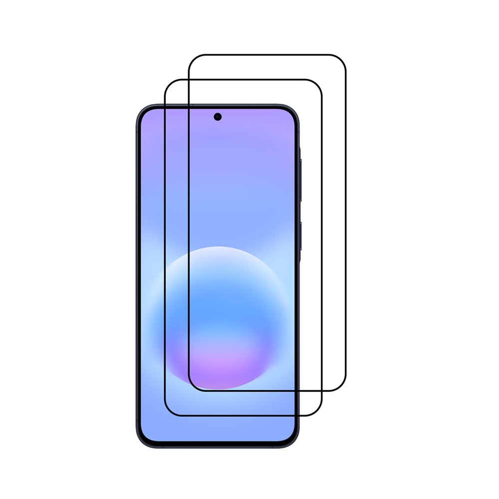  2-Pack Samsung A27 5G Heltäckande Skärmskydd i Härdat Glas