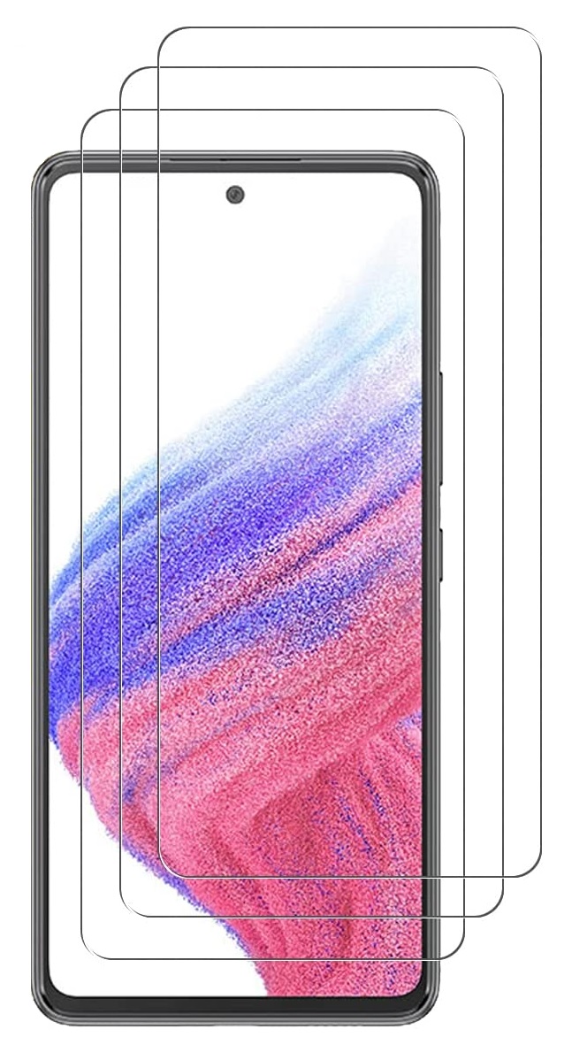  3-Pack Samsung A53 5G Skärmskydd i Härdat Glas