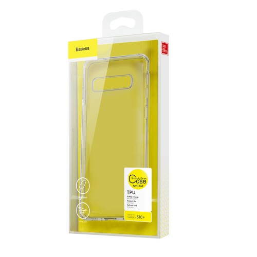 BASEUS Baesus Samsung Galaxy S10 TPU Skal - Transparent