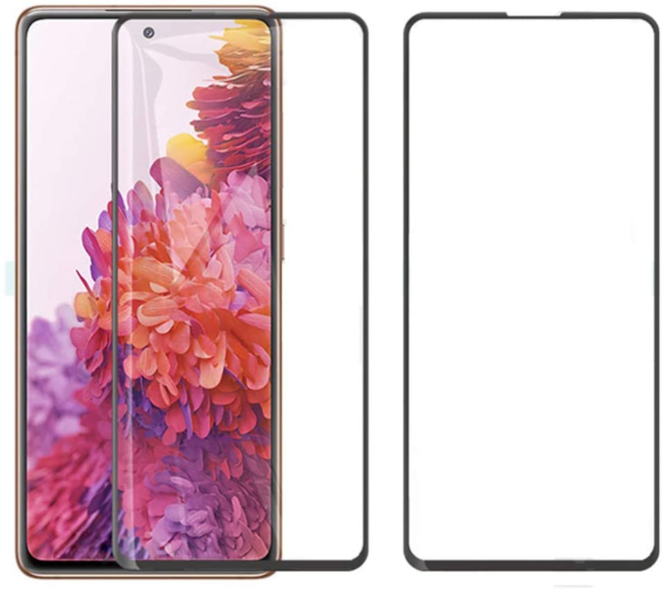  Samsung S20 FE - 2-Pack Heltäckande Skärmskydd i Härdat Glas