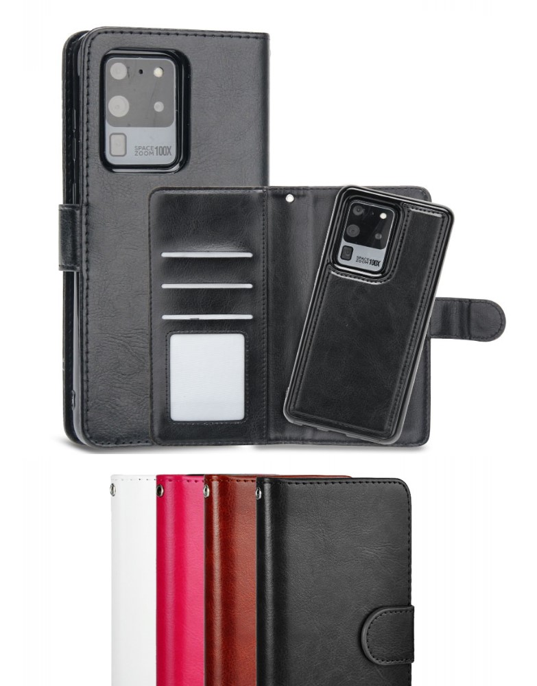  Samsung Galaxy S20 Fodral / Magnet Skal 2 in 1 - Brun