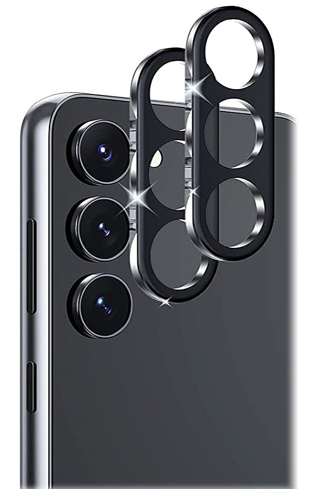  [2-Pack] Samsung S23 Linsskydd I Härdat Glas - Svart