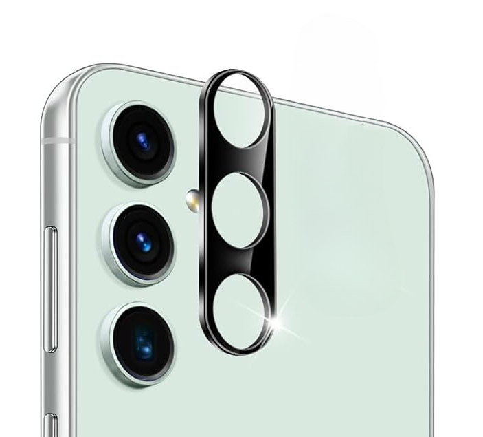  Samsung S26 Plus Linsskydd I Härdat Glas - Svart
