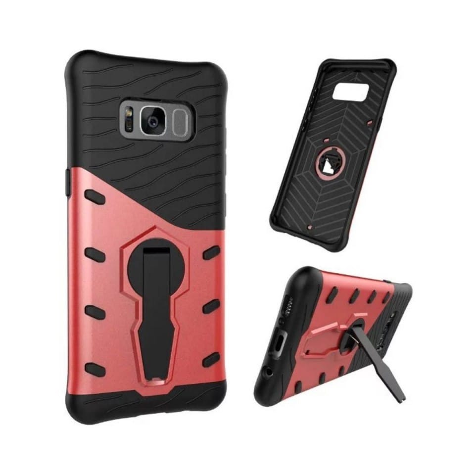  Samsung S8 Plus Sniper Case Skal - Röd