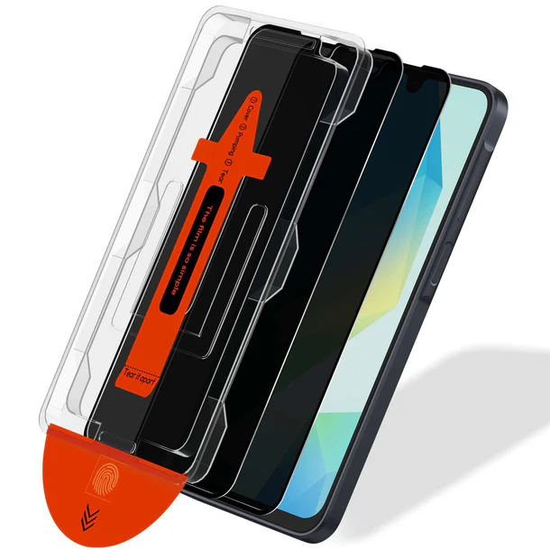  [2-PACK] Samsung A17/A16/A26 Privacy Skärmskydd I Härdat Glas -Med Monteringsram