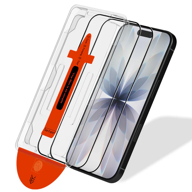  2-Pack iPhone 17 Pro Skärmskydd I Härdat Glas - Med Monteringsram