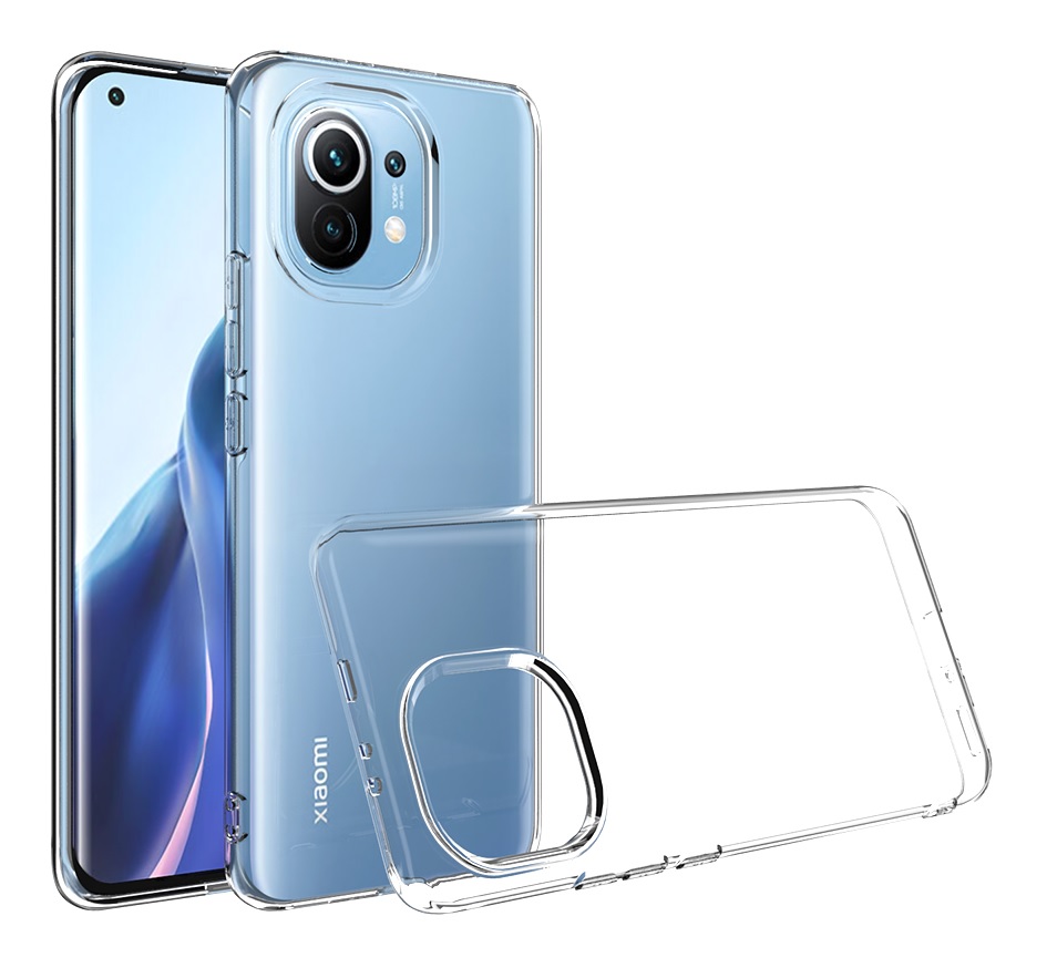  Xiaomi Mi 11 - Transparent TPU Skal