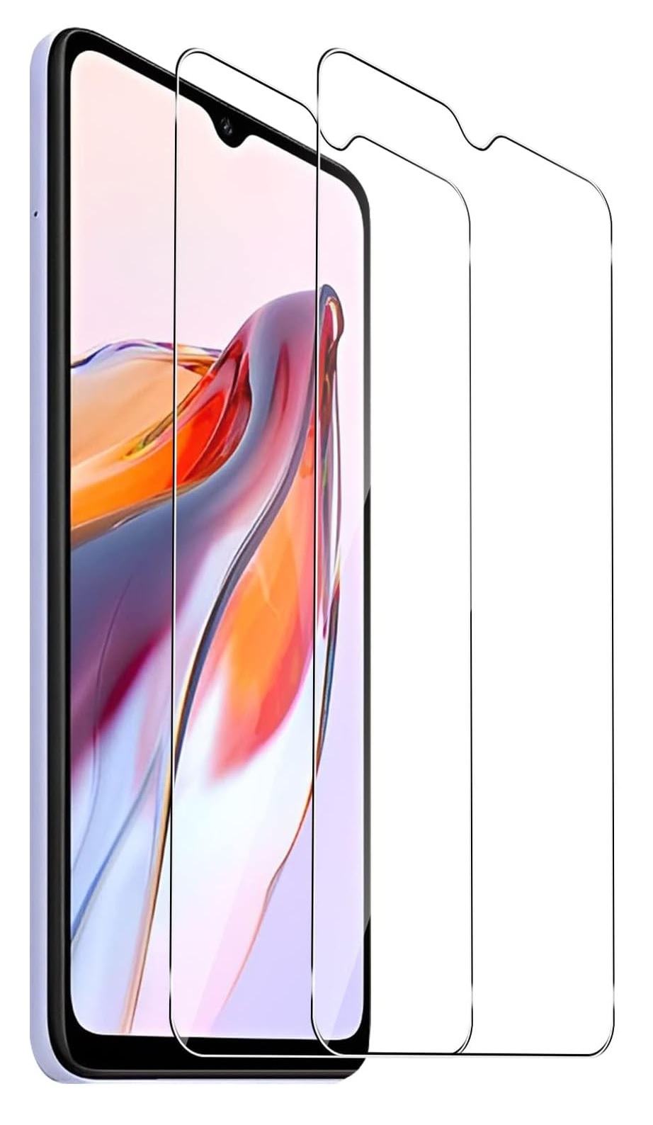  2-Pack Xiaomi Redmi 12C Skärmskydd i Härdat Glas