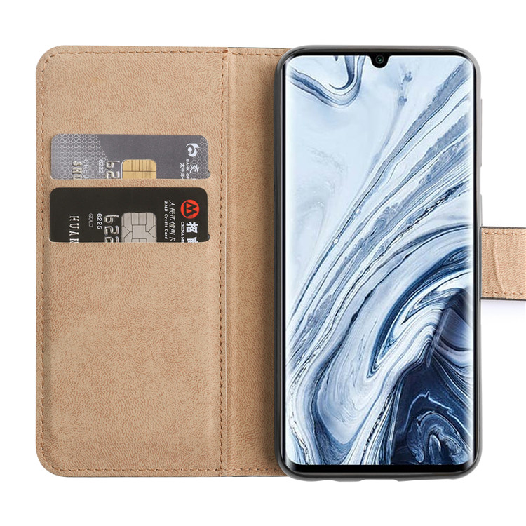  Xiaomi Redmi Note 8T - Plånboksfodral I Äkta Läder - Grön