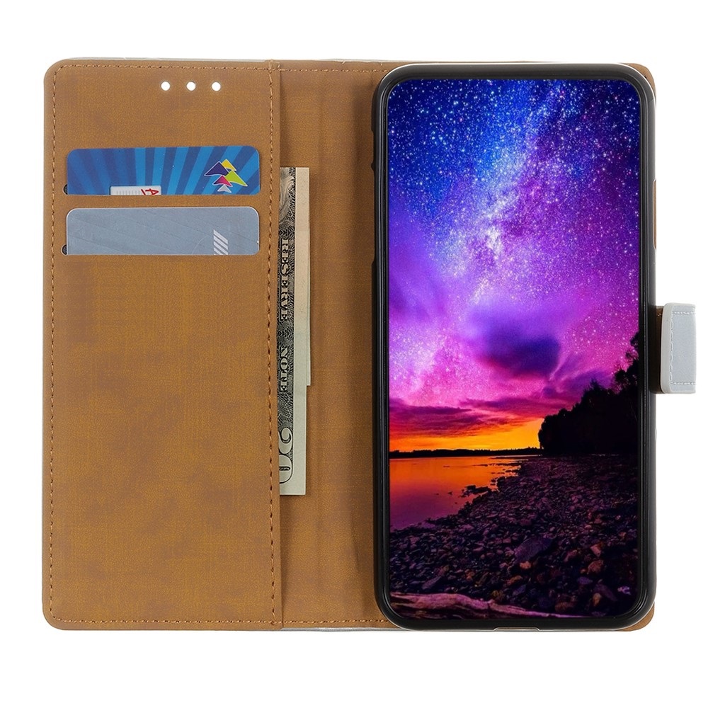  Samsung Galaxy Note 10 Lite - Plånboksfodral I Äkta Läder - Ljus Rosa