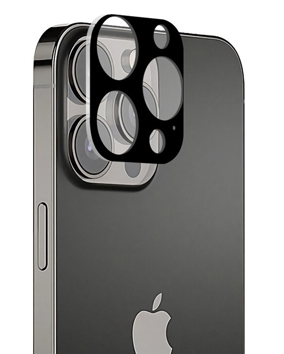  iPhone 13 Mini Linsskydd I Härdat Glas - Svart