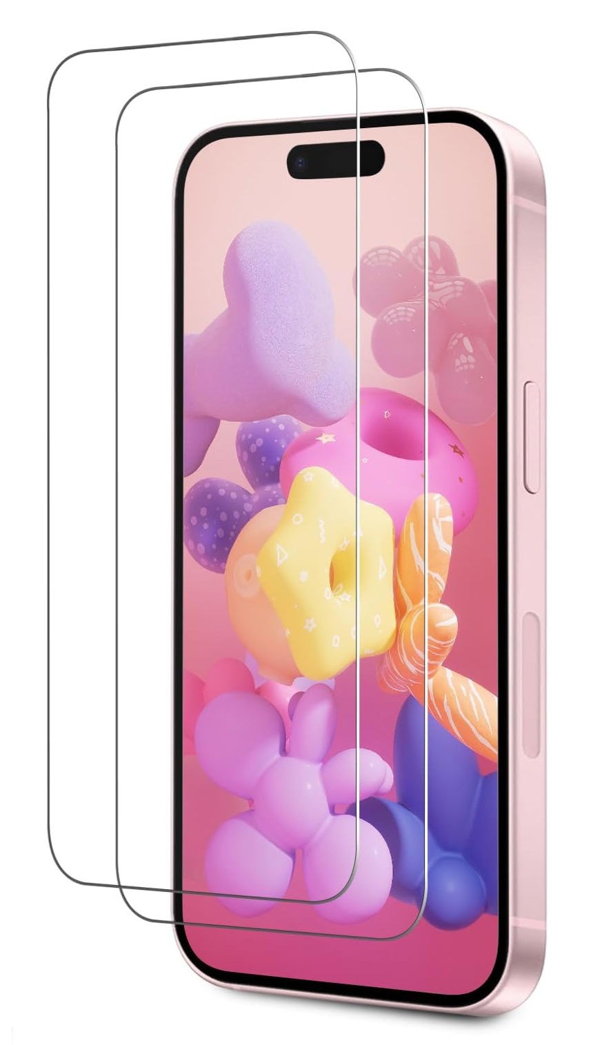  [2-PACK] iPhone 17 / 17 Pro Skärmskydd i Härdat glas