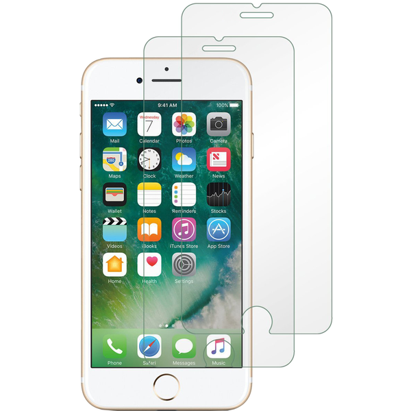  2-Pack härdat glas för iPhone 7/8