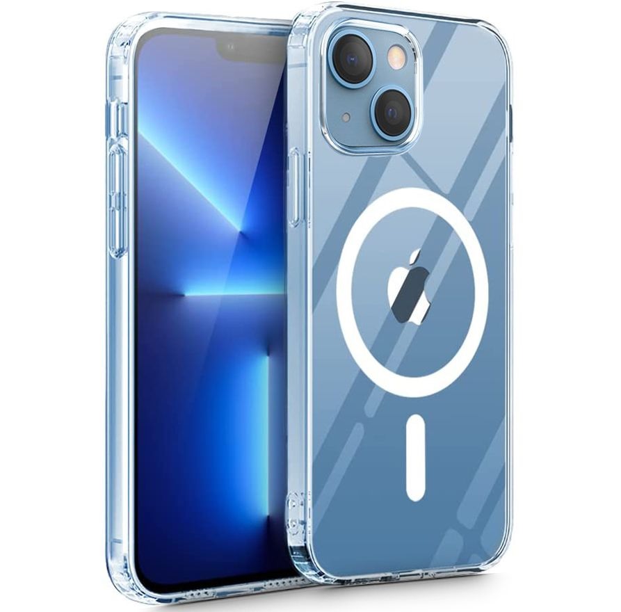 iPhone 15 Plus MagSafe Skal Transparent - Premium