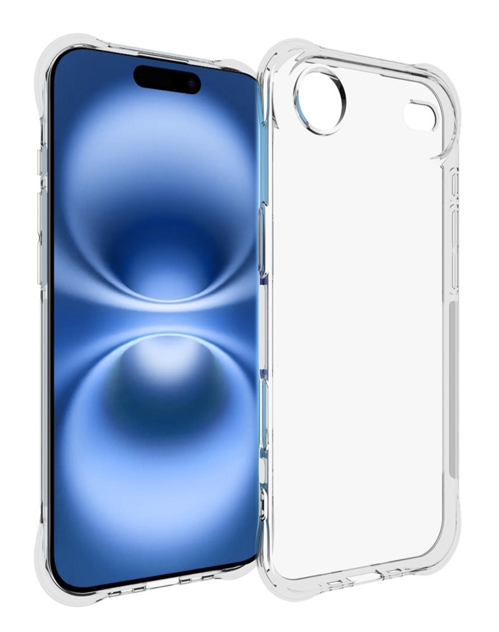  iPhone 17 Air Skal Transparent TPU Shockproof