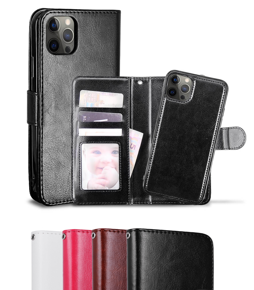  iPhone 13 - Fodral / Magnet Skal 2in1 - Välj Färg!