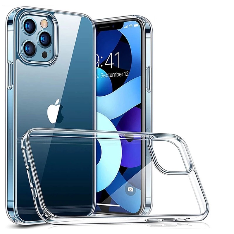  Genomskinligt TPU-skal till iPhone 13
